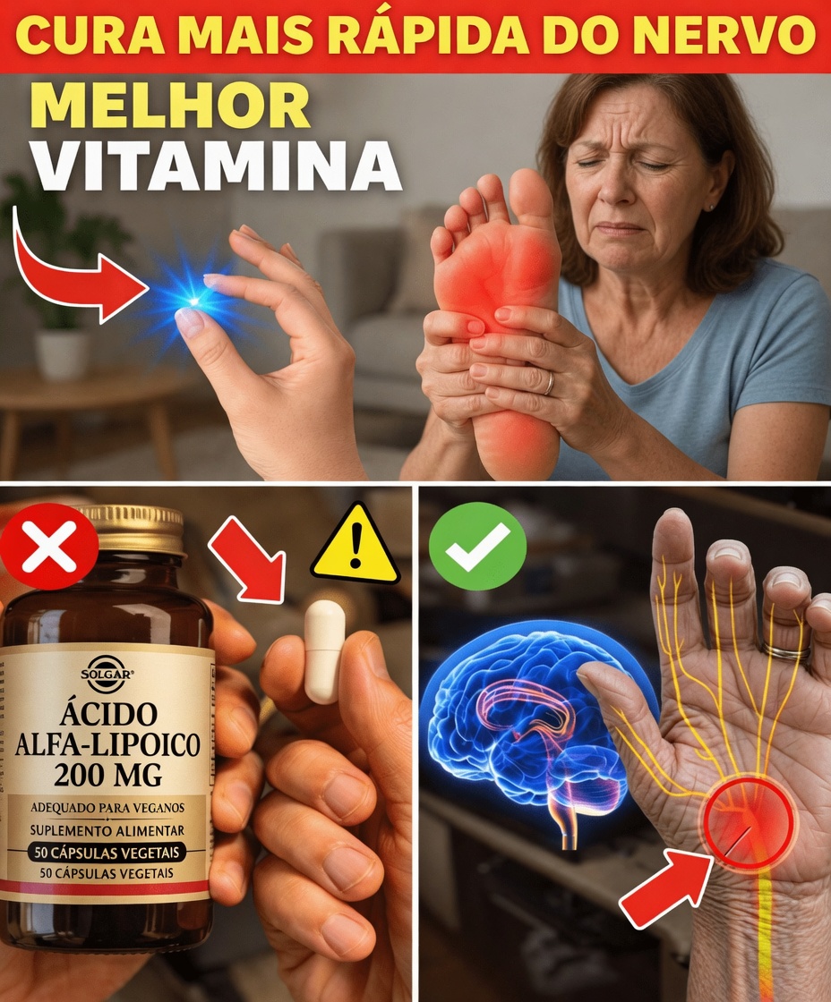A Benfotiamina é a Forma Subestimada de Vitamina B1 para Apoiar a Saúde dos Nervos Após os 55?