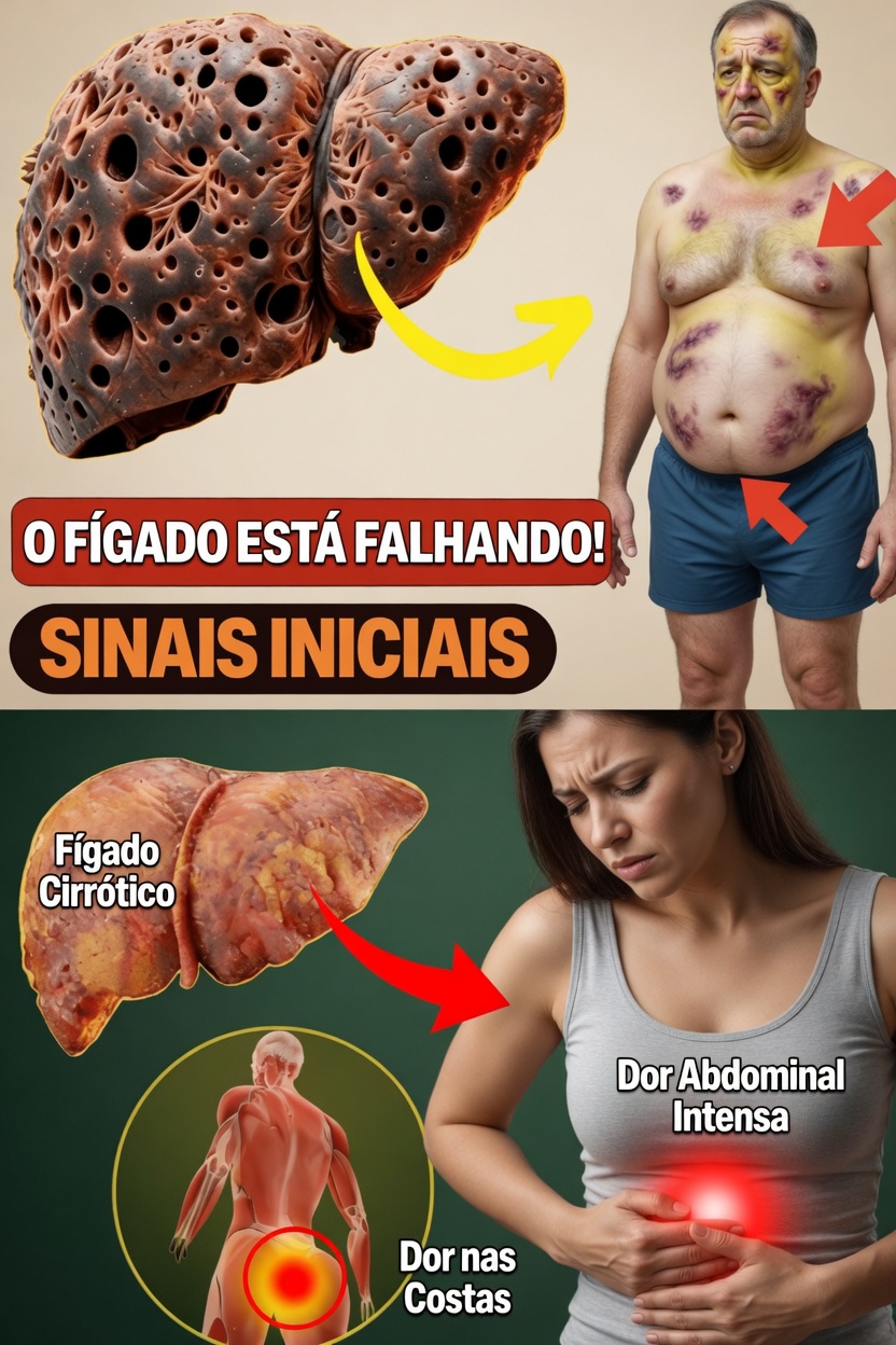 17 Sinais Sutis de que Seu Fígado Pode Estar Pedindo Atenção – E o que Você Pode Fazer a Respeito