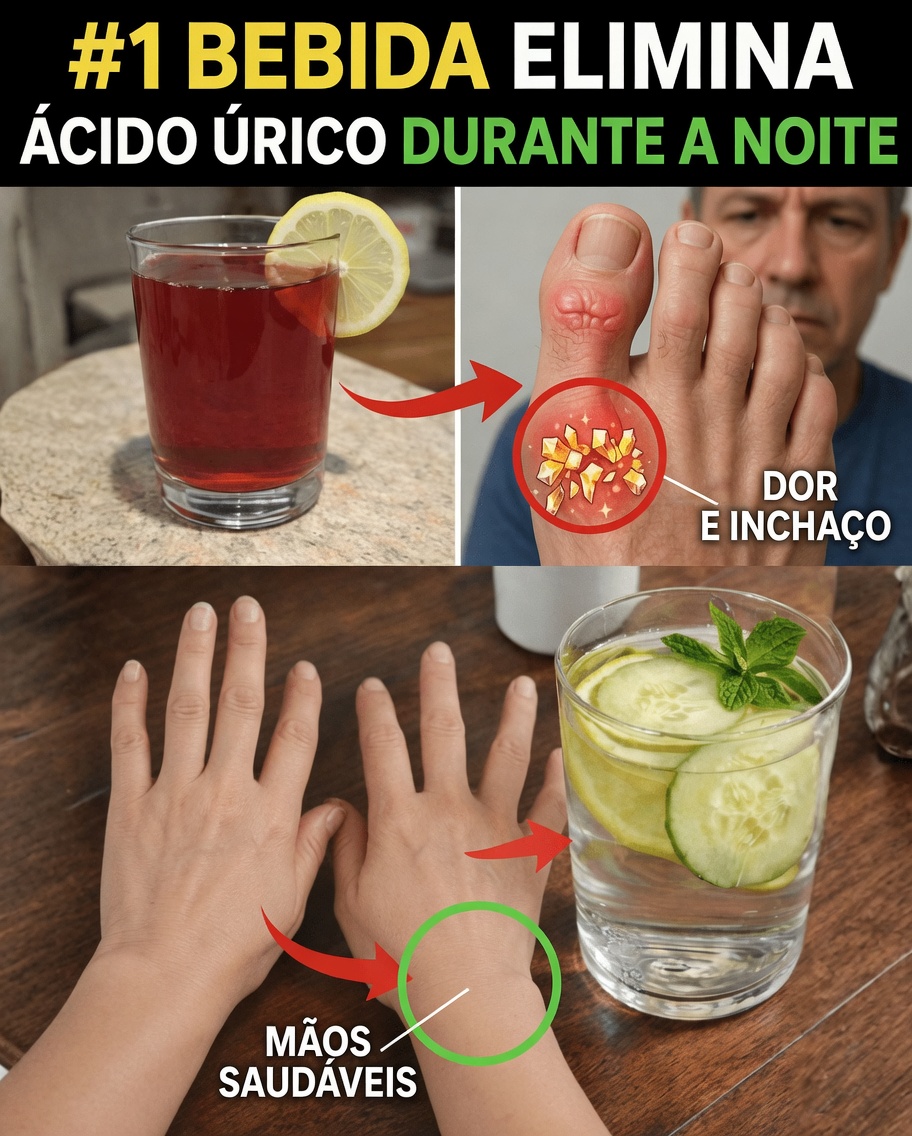 Descubra as melhores bebidas que podem ajudar a manter níveis saudáveis de ácido úrico naturalmente