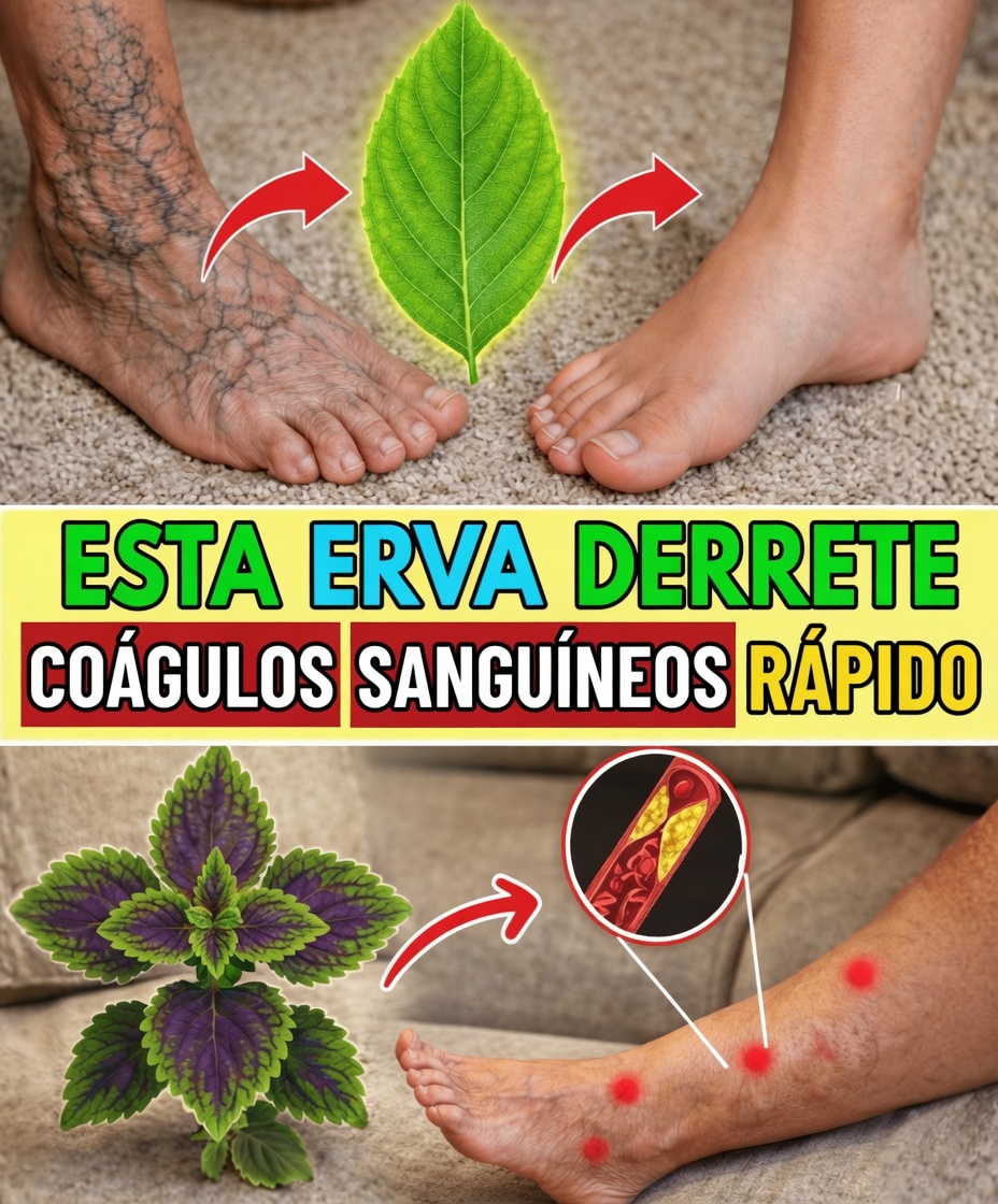 As 6 Ervas Que Podem Apoiar Naturalmente uma Circulação Sanguínea Saudável: O Que a Ciência Sugere