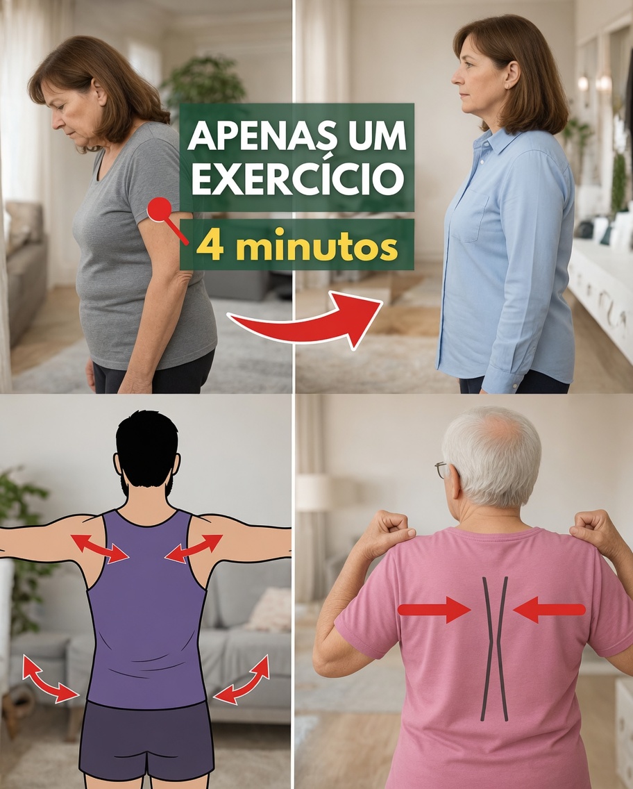 Como melhorar a postura de cabeça projetada para a frente após os 60: uma rotina diária suave de 4 minutos inspirada em práticas japonesas de bem-estar