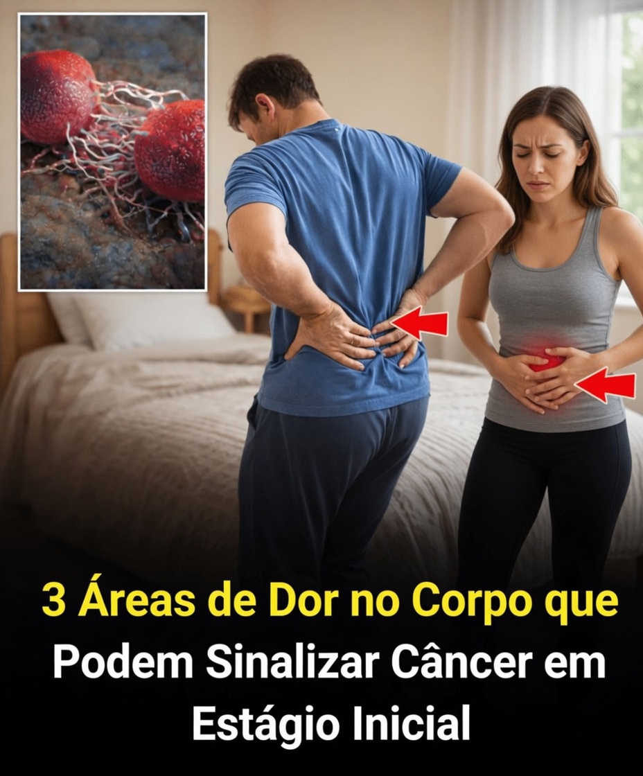 3 Áreas de Dor Persistente que Podem Sinalizar Algo Grave – Não Ignore Esses Sinais Iniciais
