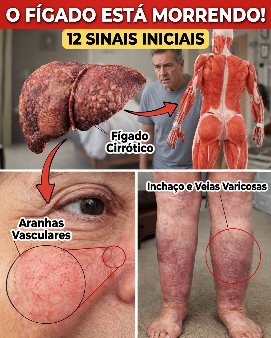12 Sinais Sutis de que Seu Fígado Pode Estar com Dificuldades – Por Que Identificá-los Cedo é Importante