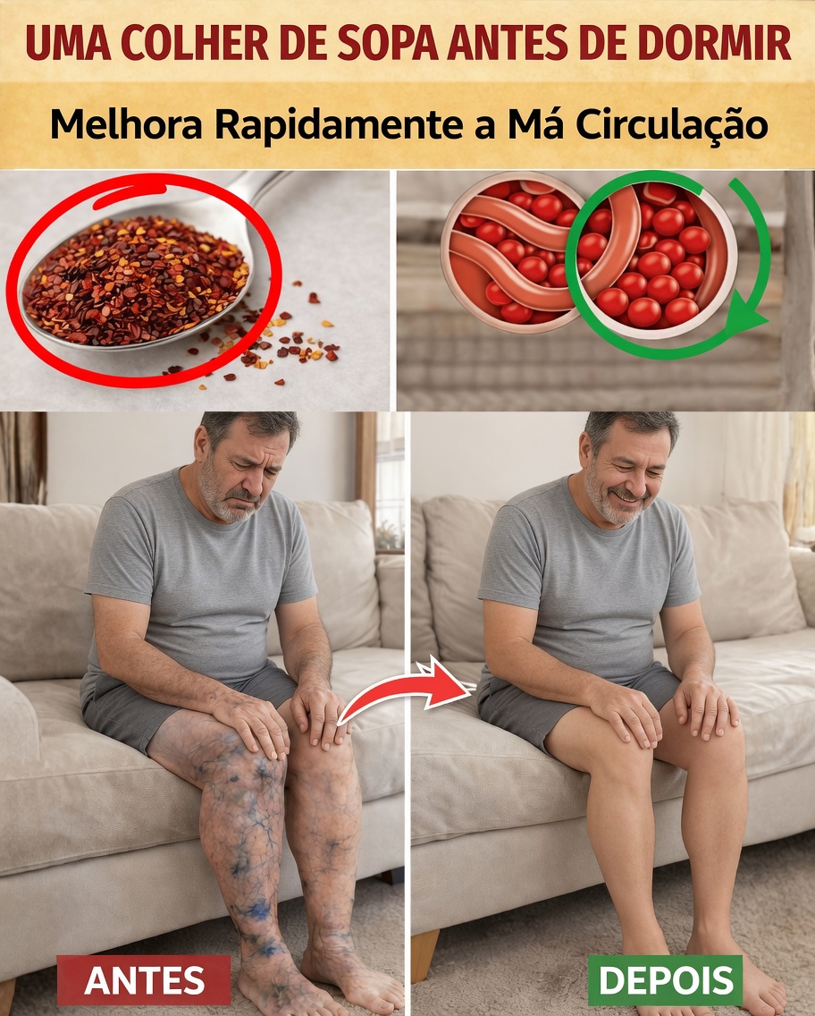 O que acontece quando idosos adicionam pimenta-caiena antes de dormir? Um olhar sobre o apoio à circulação nas pernas