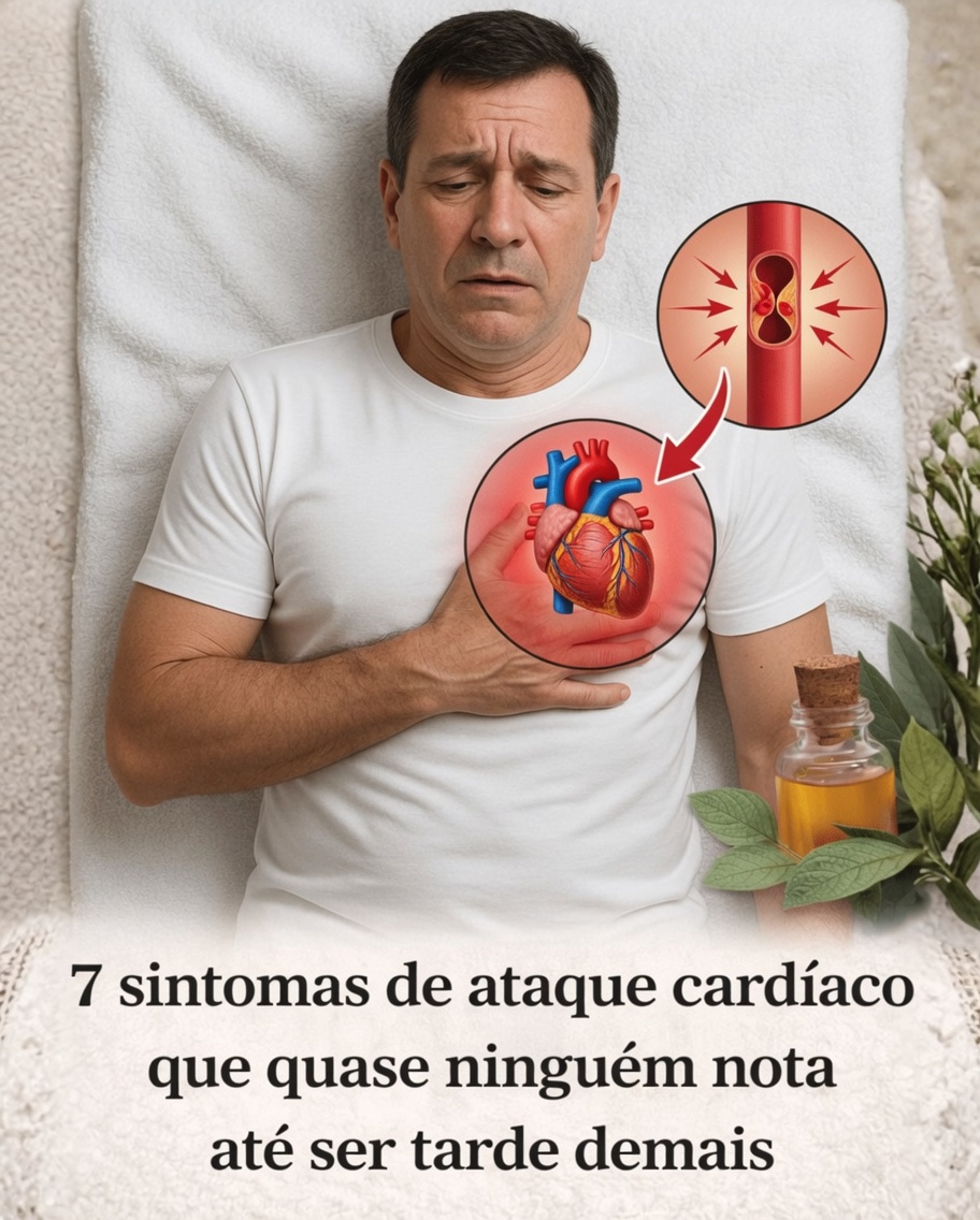 7 Sinais Sutis de Ataque Cardíaco que a Maioria das Pessoas Não Percebe — E Por Que Você Nunca Deve Ignorá-los