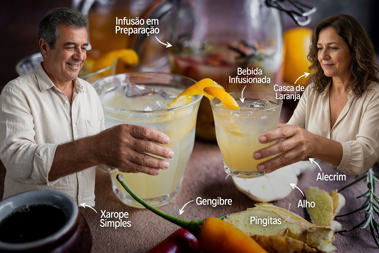 Descubra o Tónico Mestre Tudo-em-Um: Shots de Fire Cider com Vinagre de Sidra de Maçã, Gengibre, Cúrcuma e Mais