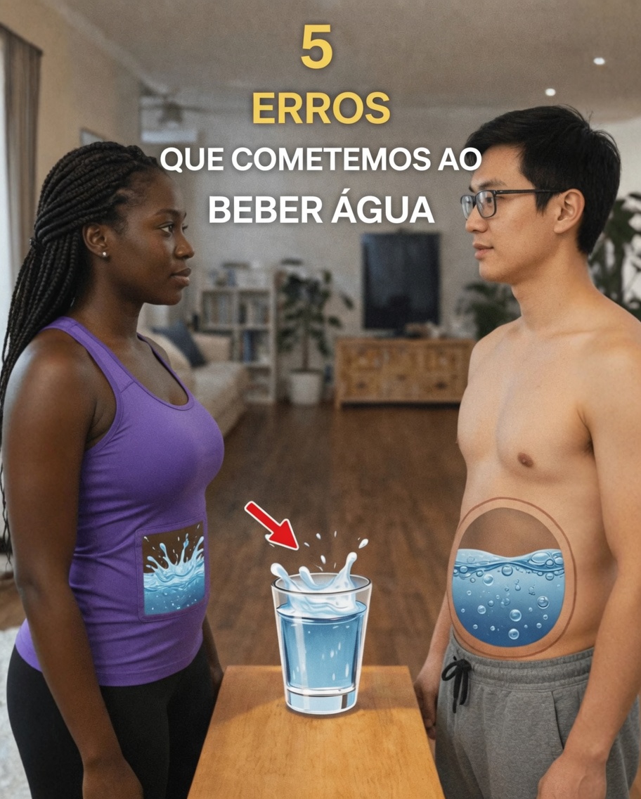 5 Erros Comuns que Você Está Cometendo ao Beber Água que Podem Afetar Silenciosamente Sua Hidratação