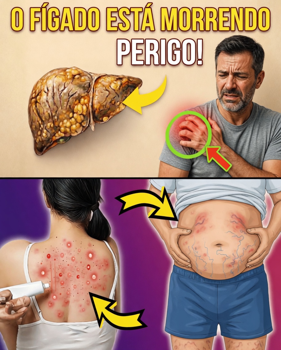 8 Sinais Sutis de que Seu Fígado Pode Estar com Dificuldades – Pistas Iniciais que Você Não Deve Ignorar