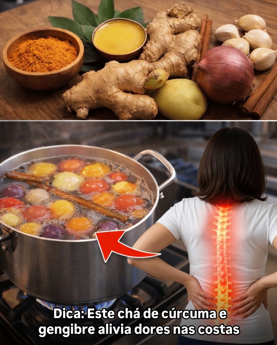 Comece o Dia com Energia e Termine com Tranquilidade: Um Simples Ritual de Chá de Ervas Matinal e Após o Jantar com Alho, Cúrcuma, Cebola, Gengibre, Canela e Folhas de Goiabeira