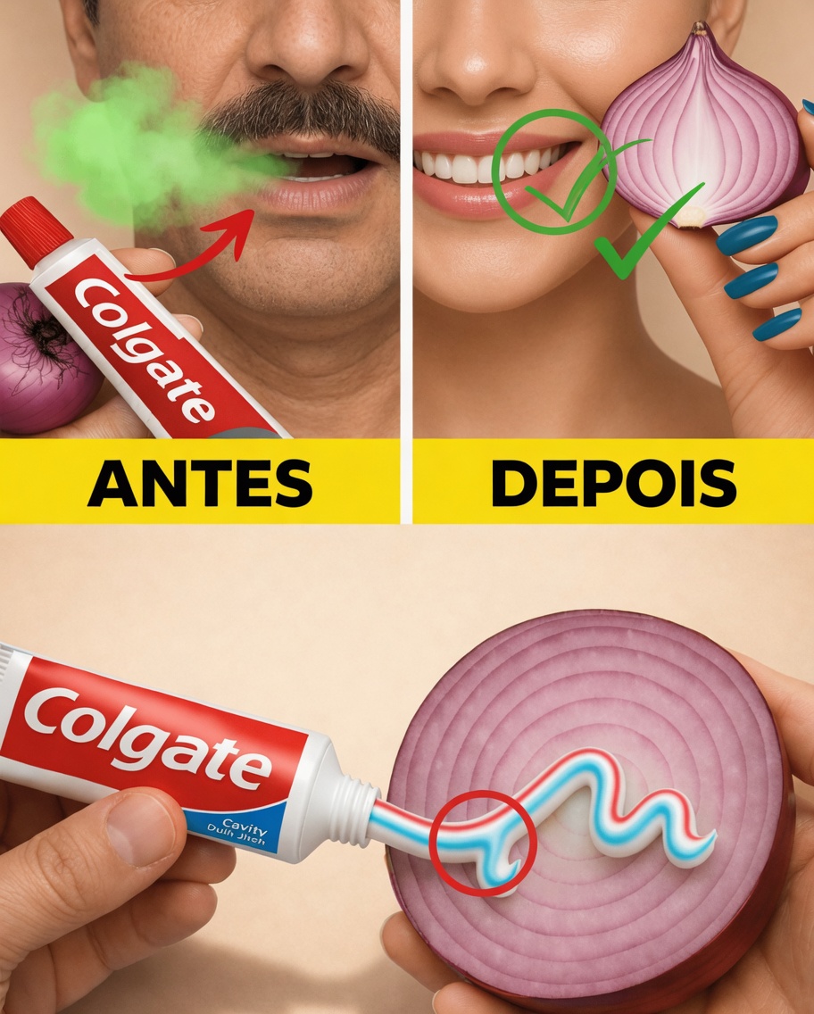 Explorando um Truque Popular de Remoção Natural de Pelos: Cebola e Pasta de Dente