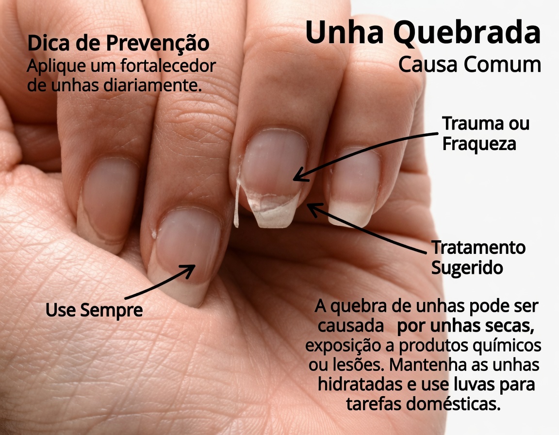 As Suas Unhas Estão Frequentemente Rachando ou Quebrando? Descubra o que Pode Estar Acontecendo e Como Ajudar