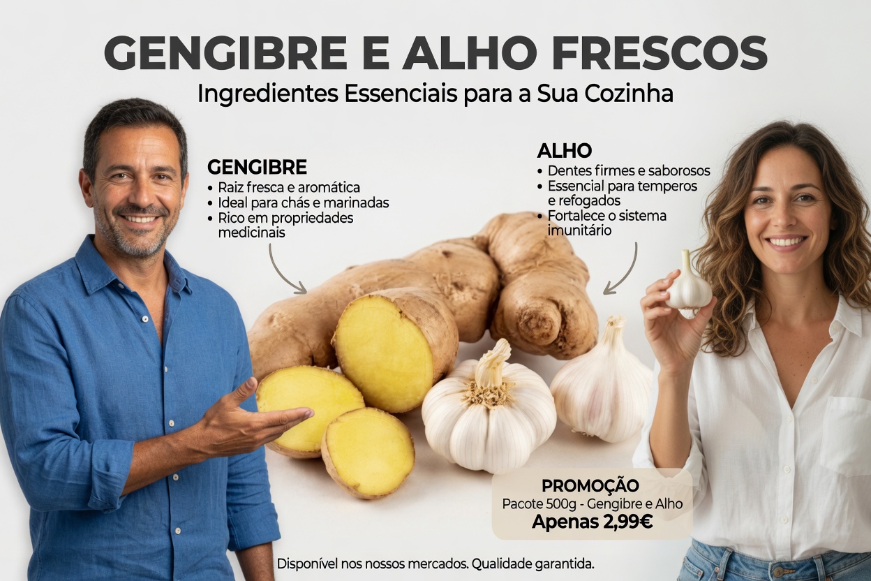A Dupla Dourada: Como o Alho e o Gengibre Podem Apoiar Sua Rotina Diária de Bem-Estar
