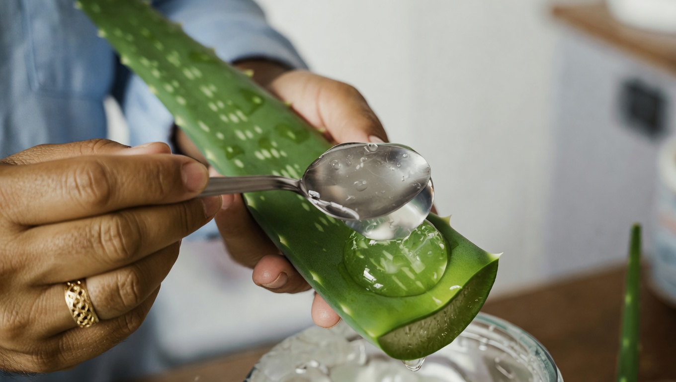 Explorando os Benefícios Naturais da Aloe Vera: Uma Mistura Caseira Simples com Limão, Mel e Cravos