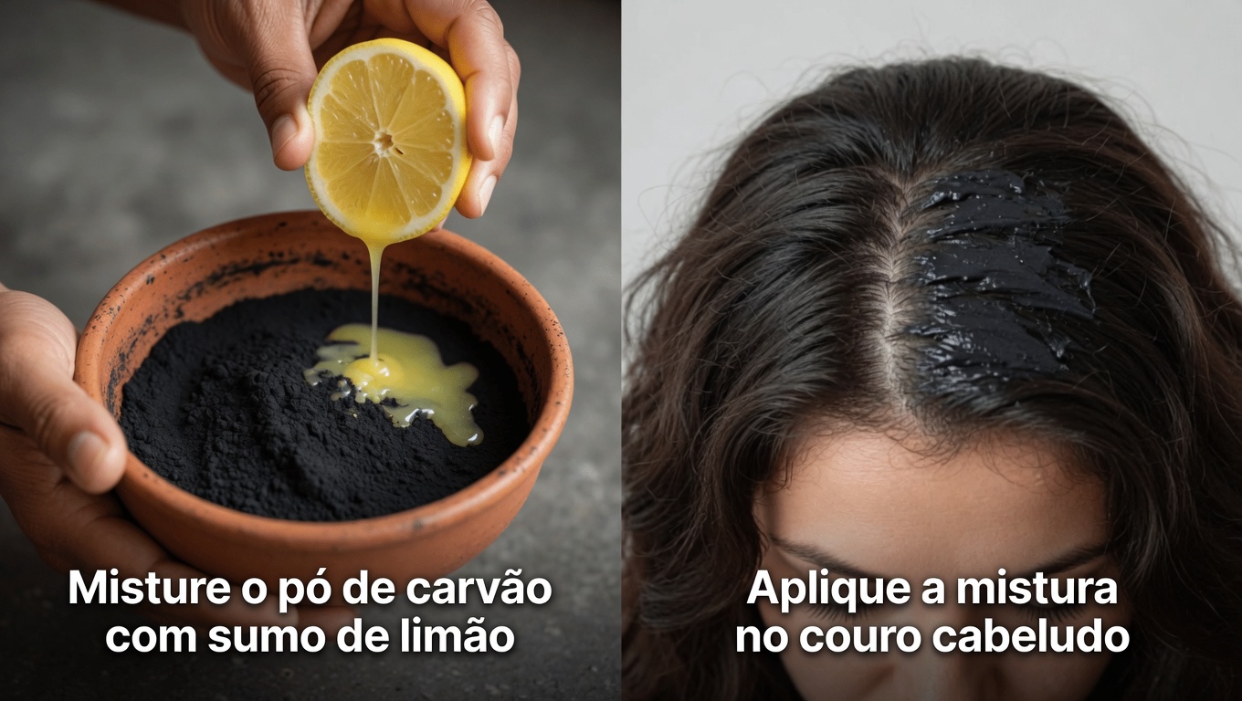 Transforme o Cabelo Grisalho em Cabelo Preto Brilhante Naturalmente em Apenas 5 Minutos