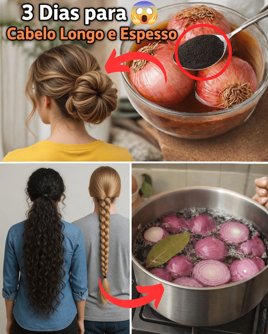 Explorando o Potencial do Chá Preto e da Cebola para a Saúde Capilar: Uma Abordagem com Bebida Natural