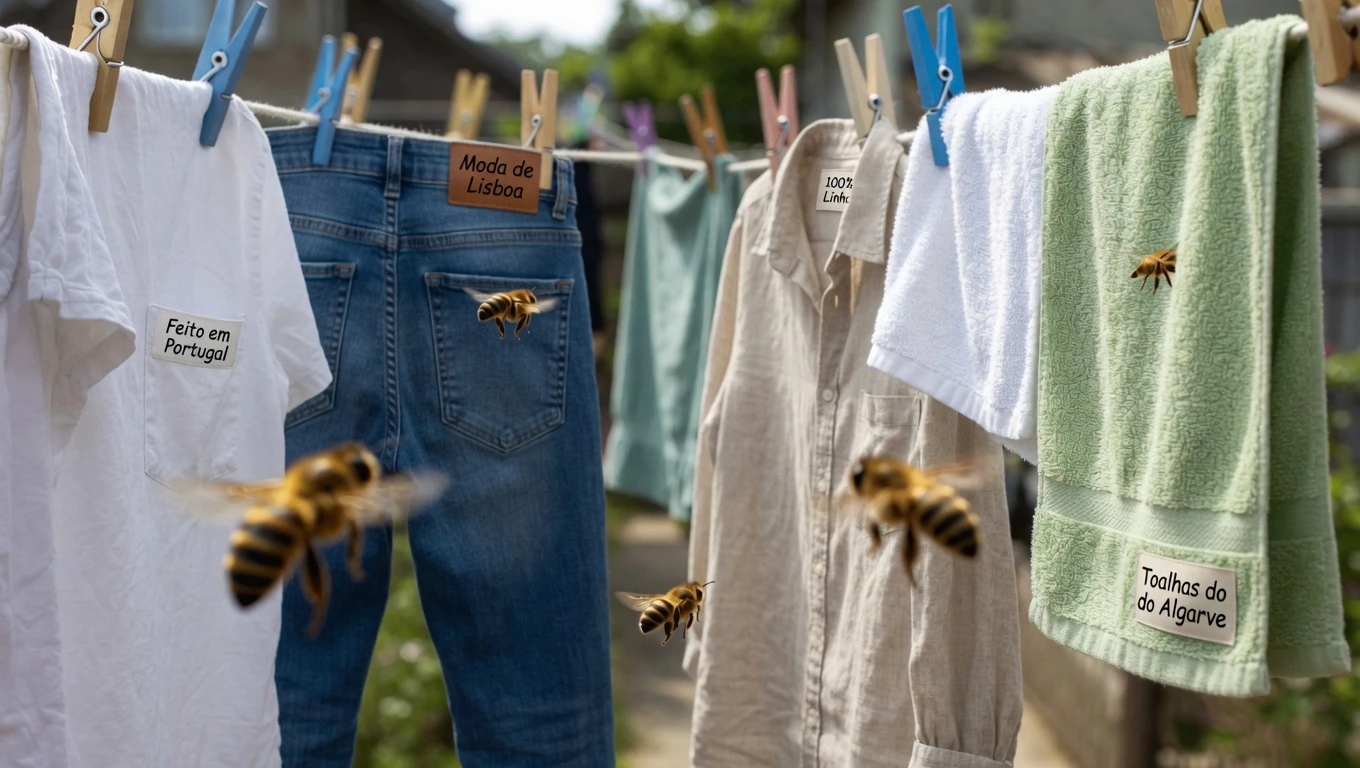 Por que as abelhas continuam pousando na sua roupa recém-estendida? Explicações simples e dicas fáceis