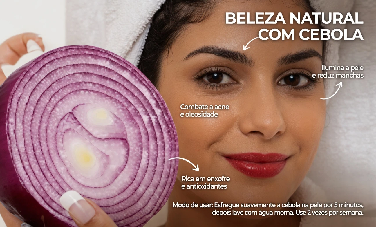 Descubra as maneiras surpreendentes pelas quais as cebolas roxas podem ajudar a promover uma pele de aparência mais saudável naturalmente