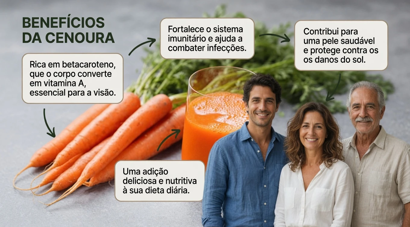 Desbloqueie o Poder de um Smoothie Simples: Como Laranja, Cenoura e Banana Podem Apoiar Sua Visão Naturalmente