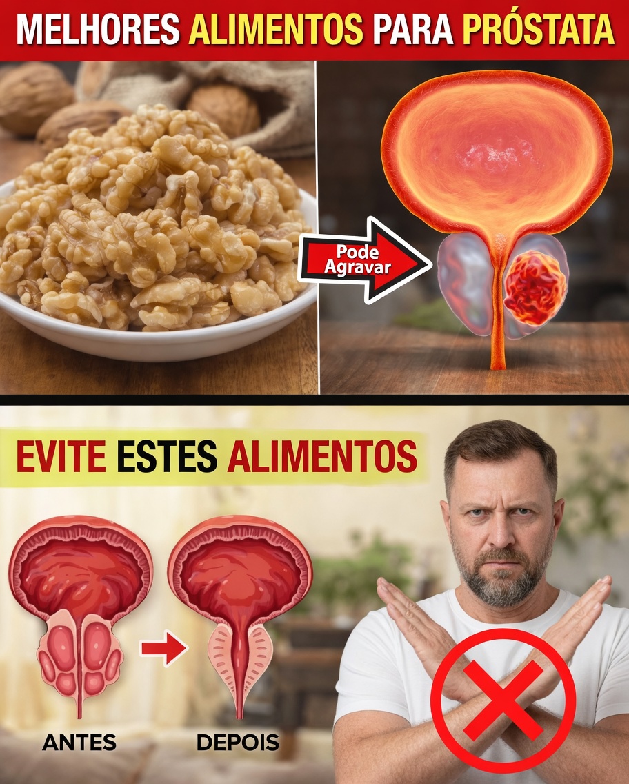10 Alimentos que Ajudam a Manter a Saúde da Próstata Recomendados por Urologistas (A Maioria dos Homens Ignora o #5)