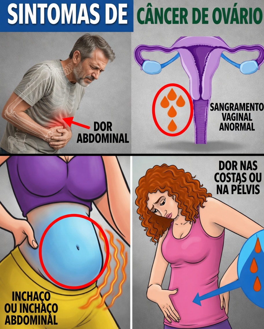 6 Sinais de Alerta de Câncer de Ovário que Você Nunca Deve Ignorar