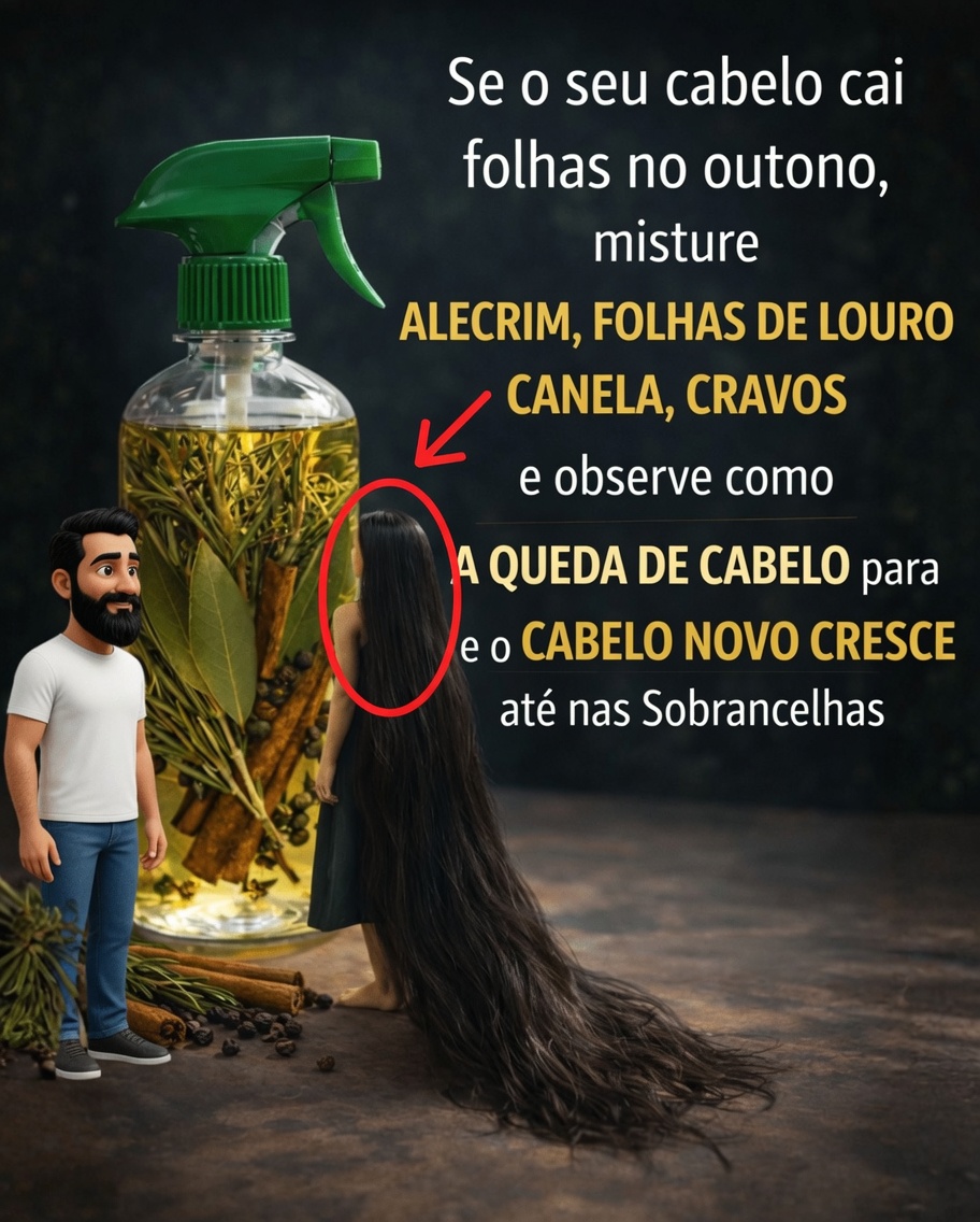 Descobrindo um Spray Natural Simples para Apoiar um Couro Cabeludo e Cabelos Saudáveis