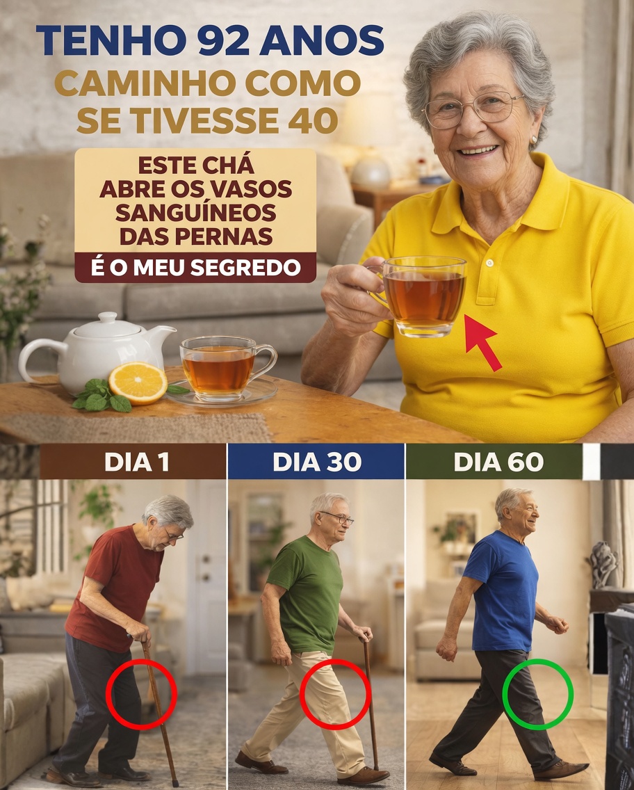 3 Chás que Podem Ajudar na Força Muscular e na Recuperação Após os 50