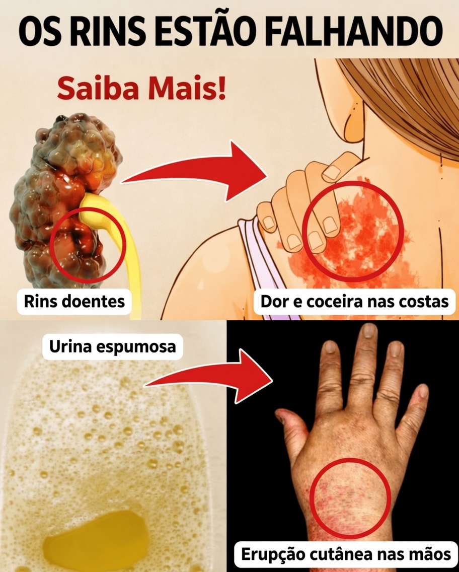 9 Sinais de Alerta de que Seus Rins Podem Estar com Dificuldades — e Testes Simples, Além de Alimentos do Dia a Dia que Podem Ajudar a Apoiar a Saúde dos Rins