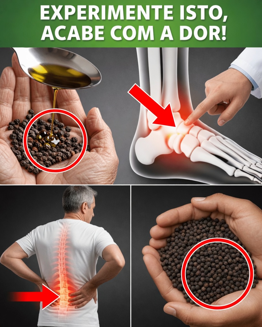 Explorando o potencial do azeite de oliva e da pimenta-do-reino para o conforto diário das pernas e das articulações