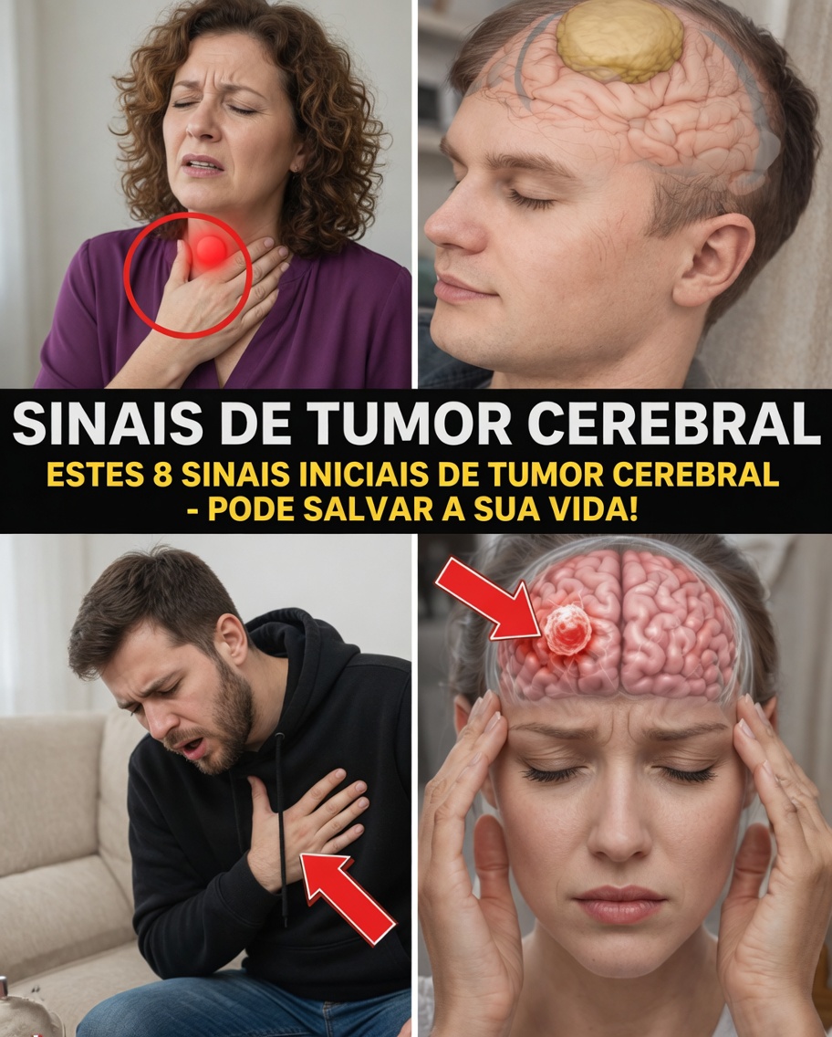 8 Sinais de Alerta Precoces de um Tumor Cerebral que Você Nunca Deve Ignorar