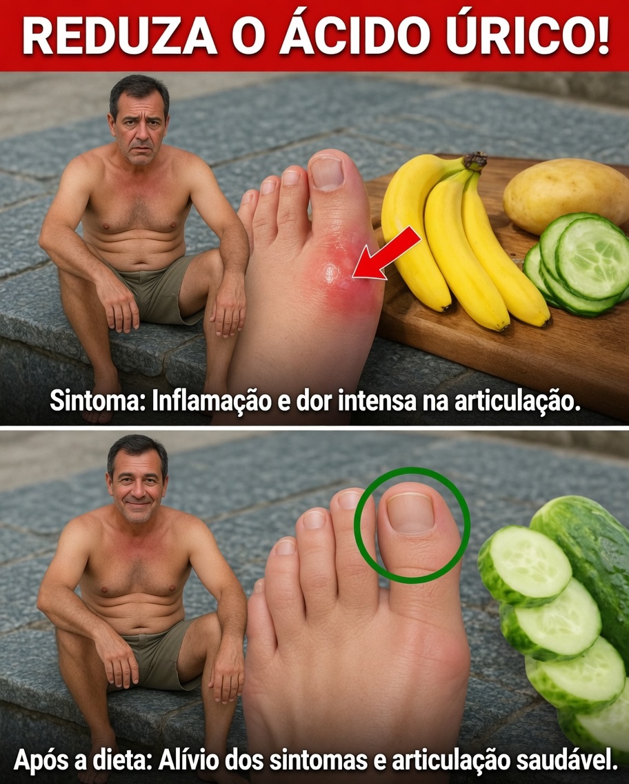 11 Alimentos do Dia a Dia que Podem Ajudar a Manter Níveis Saudáveis de Ácido Úrico e Articulações Confortáveis