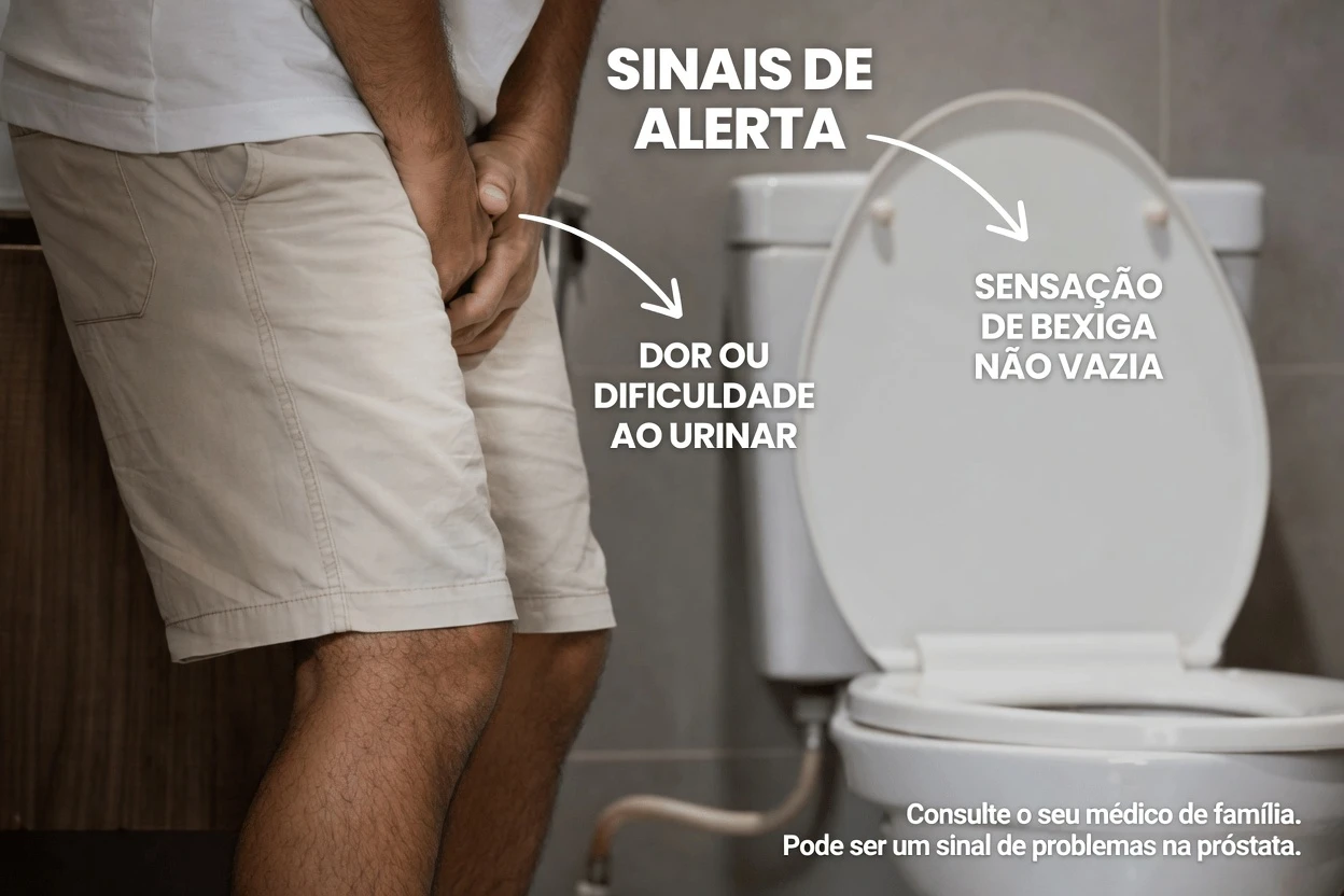 7 Sinais de Alerta Precoces de Problemas na Próstata que Você Não Deve Ignorar Após os 40 Anos