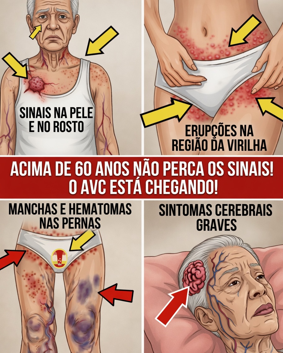 10 Sinais nas Suas Pernas que Podem Indicar Risco de AVC – O que Mulheres Acima de 60 Anos Devem Saber (Aja Antes que Seja Tarde Demais)