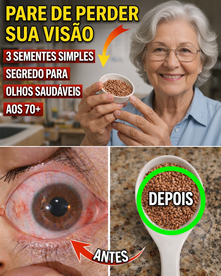 Consuma Esta Semente Diariamente para Manter a Visão Aguçada e os Olhos Saudáveis Naturalmente: Dicas sobre Semente de Linhaça