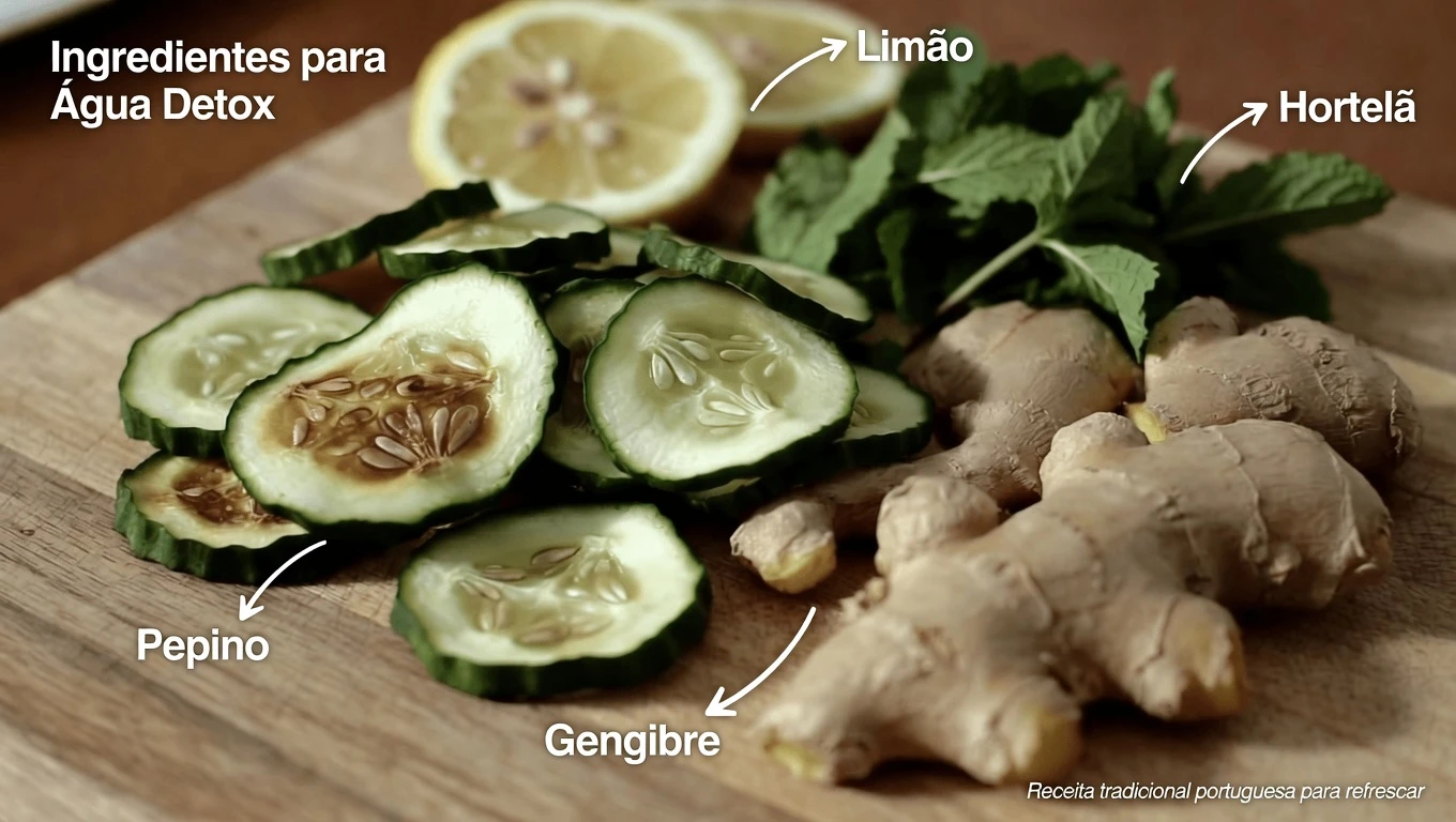 9 Razões Poderosas para Beber Água com Pepino, Gengibre, Hortelã e Limão Todos os Dias
