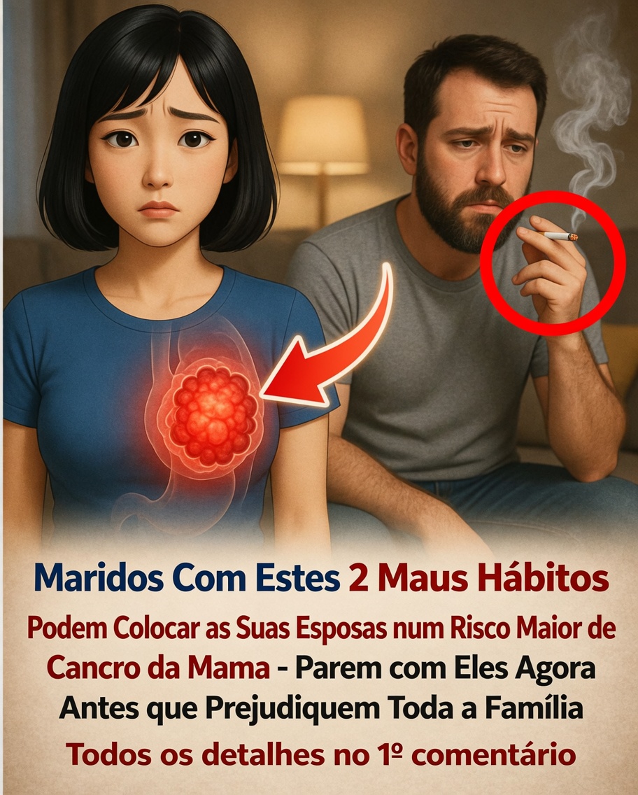 Como os hábitos pouco saudáveis de um marido podem aumentar o risco de câncer de mama da esposa: o que todo casal precisa saber