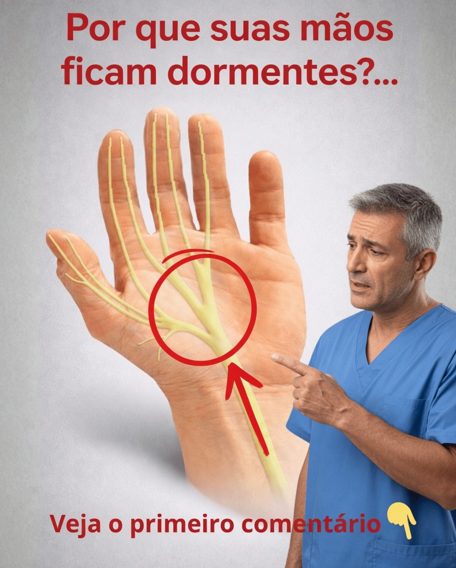Por que sua mão fica dormente e rígida? Causas comuns e quando prestar atenção