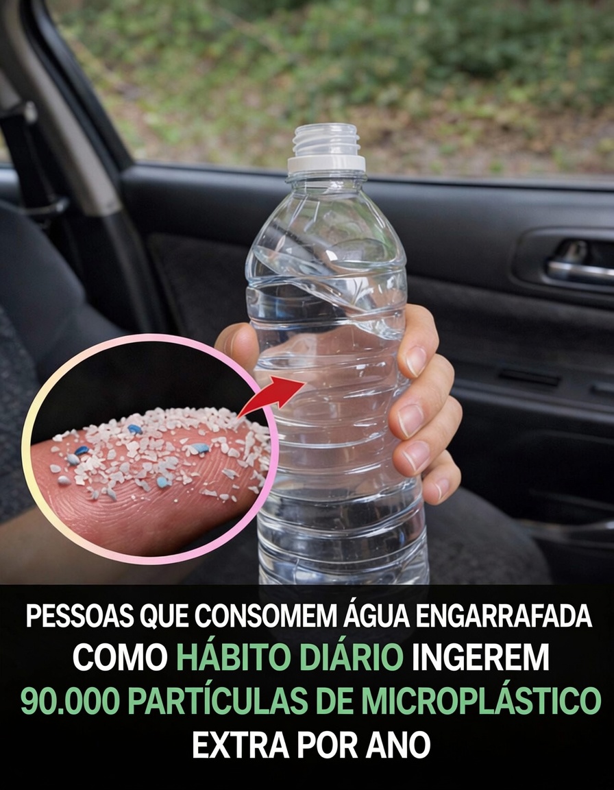 Beber água engarrafada todos os dias? Veja o que pesquisas recentes revelam sobre a exposição a microplásticos