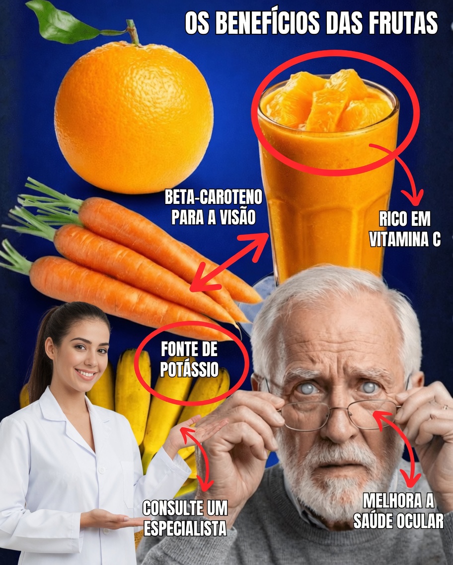 Descubra um smoothie diário simples para apoiar a saúde dos seus olhos naturalmente