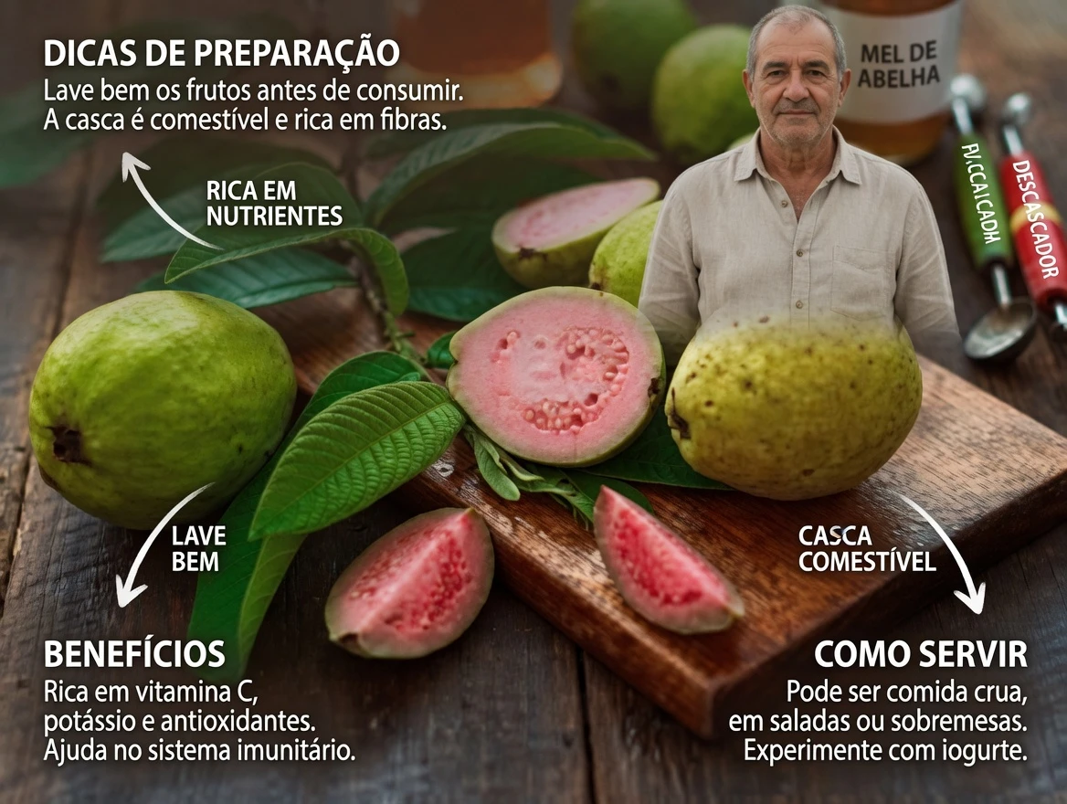 Como Incorporar a Goiaba na Sua Rotina Diária para Melhor Saúde Ocular