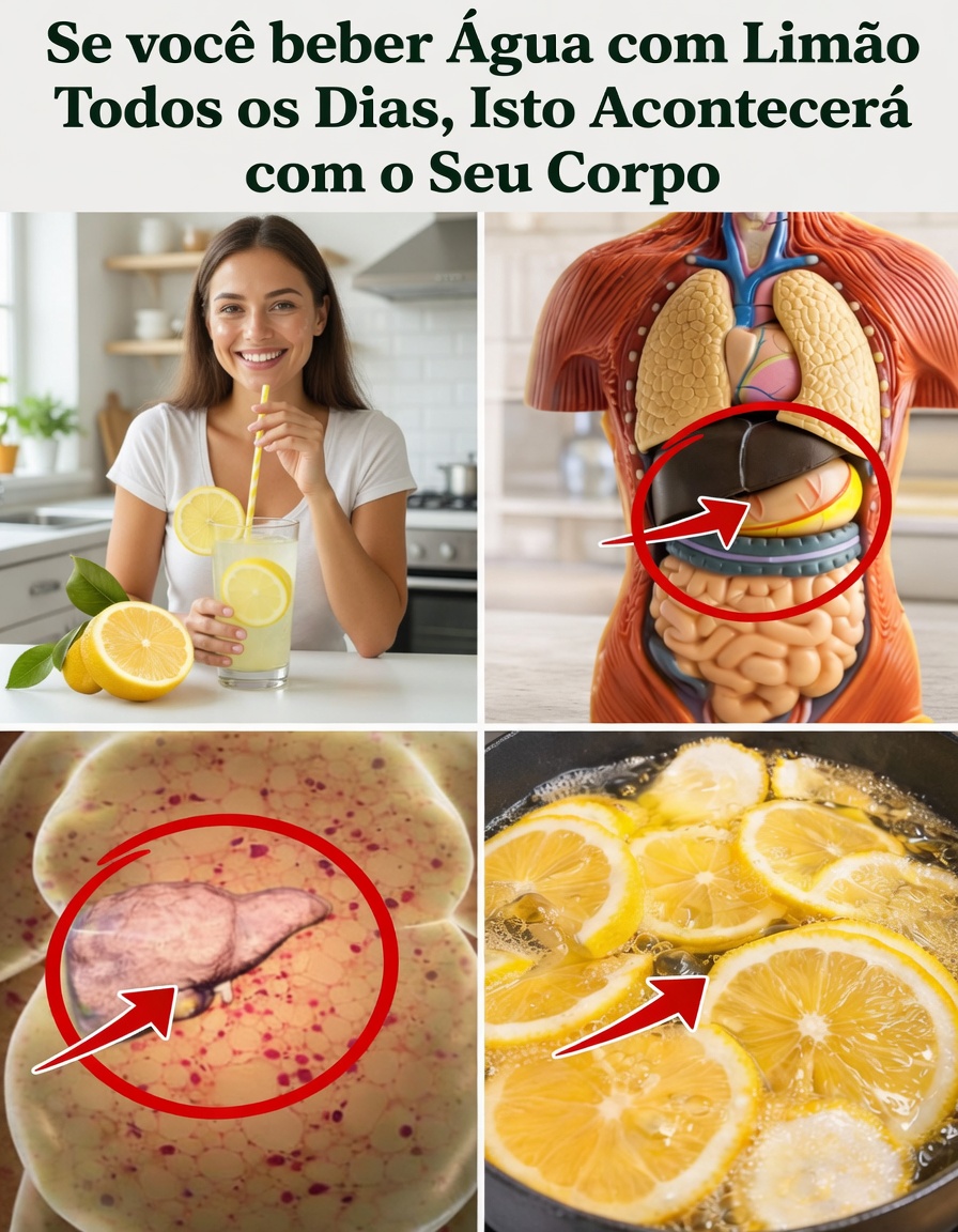 O Que Realmente Acontece com o Seu Corpo Quando Você Começa a Beber Água com Limão Todos os Dias