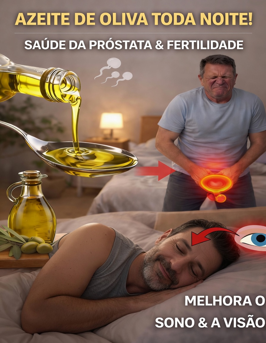 O Ritual Noturno de Beber Azeite Antes de Dormir: Um Hábito Simples que Vale a Pena Explorar