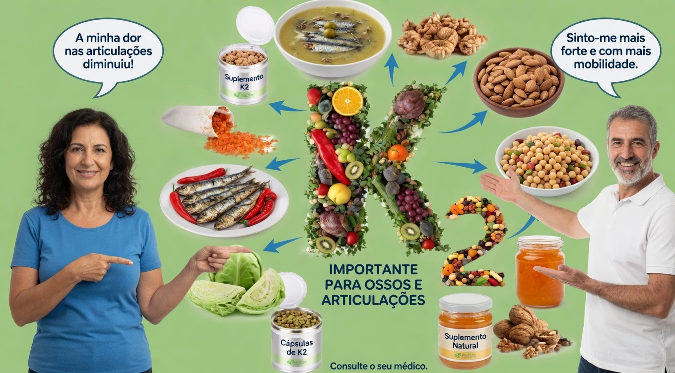 Como a vitamina K2 (especialmente a MK-7) pode ajudar a manter um fluxo sanguíneo saudável após os 50 anos: o que a pesquisa mostra