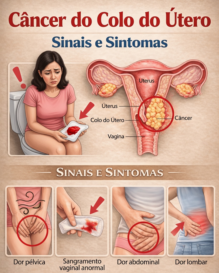 9 Sinais de Alerta Precoce do Câncer do Colo do Útero que a Maioria das Mulheres Ignora | Sintomas do Câncer do Colo do Útero