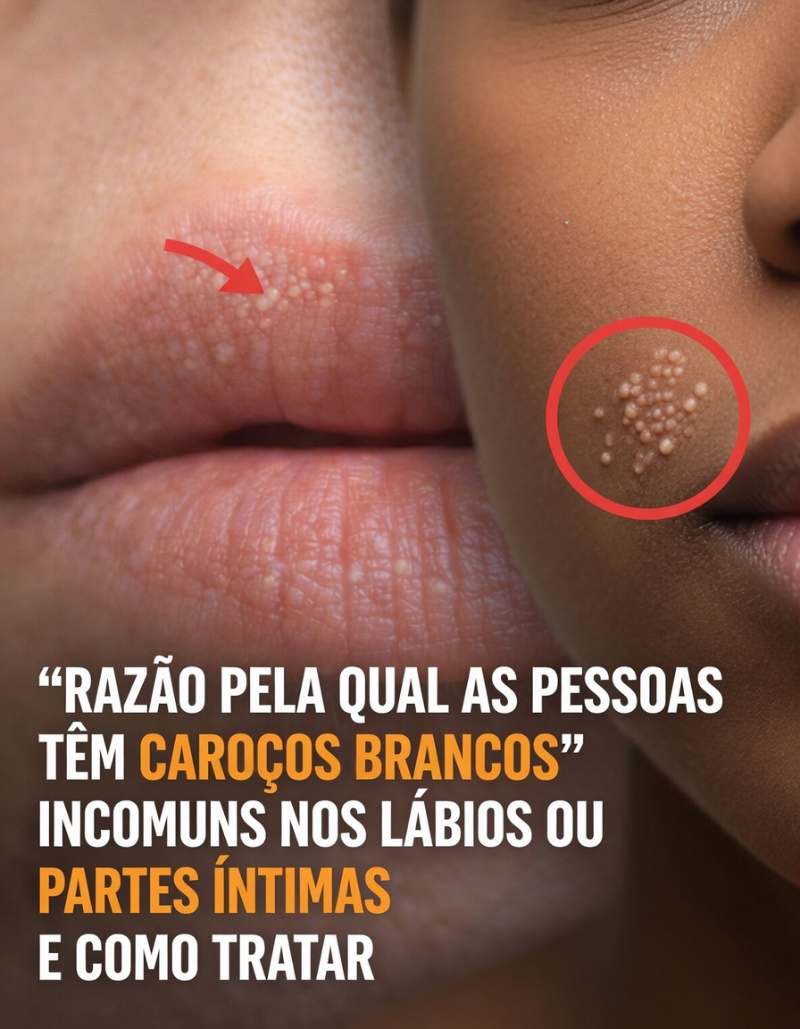 O que causa manchas brancas nos lábios? Razões comuns e quando prestar atenção