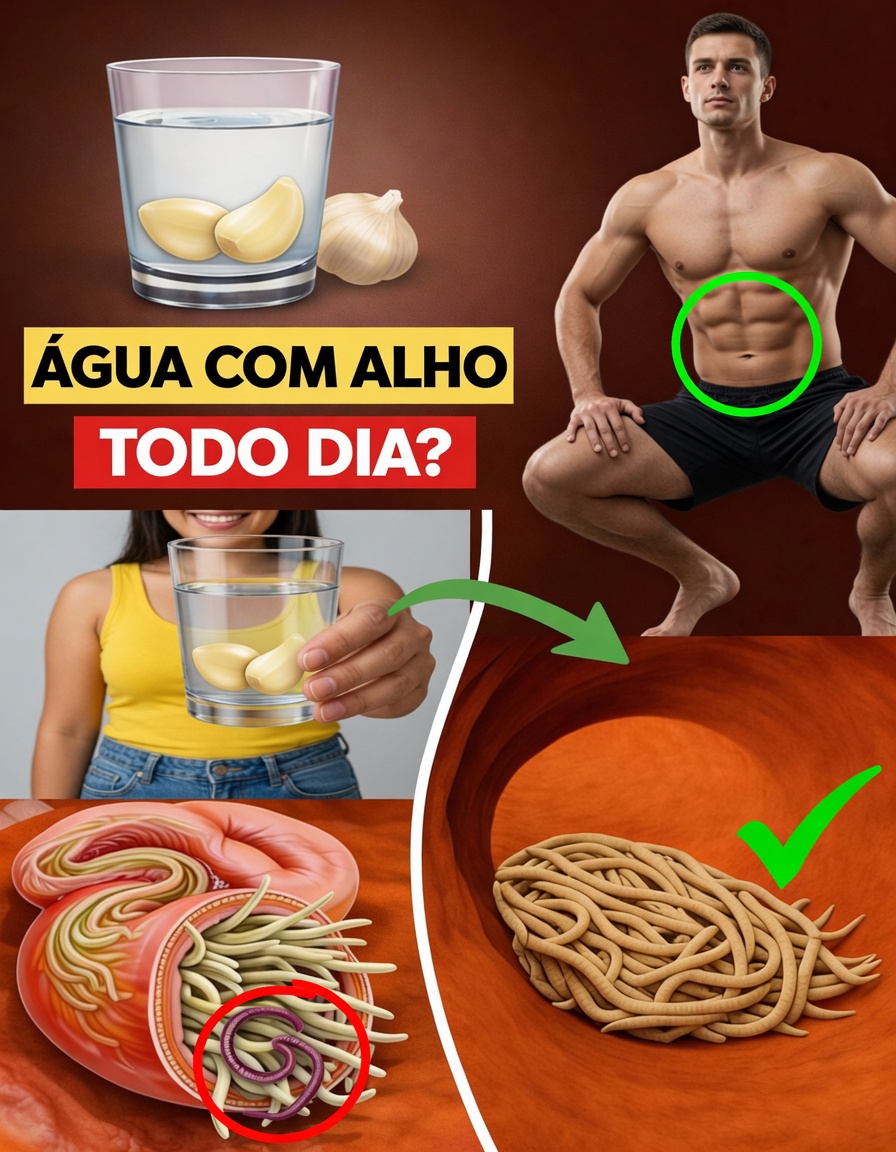 O que acontece com seu corpo quando você bebe um copo de água com alho todos os dias: insights da pesquisa