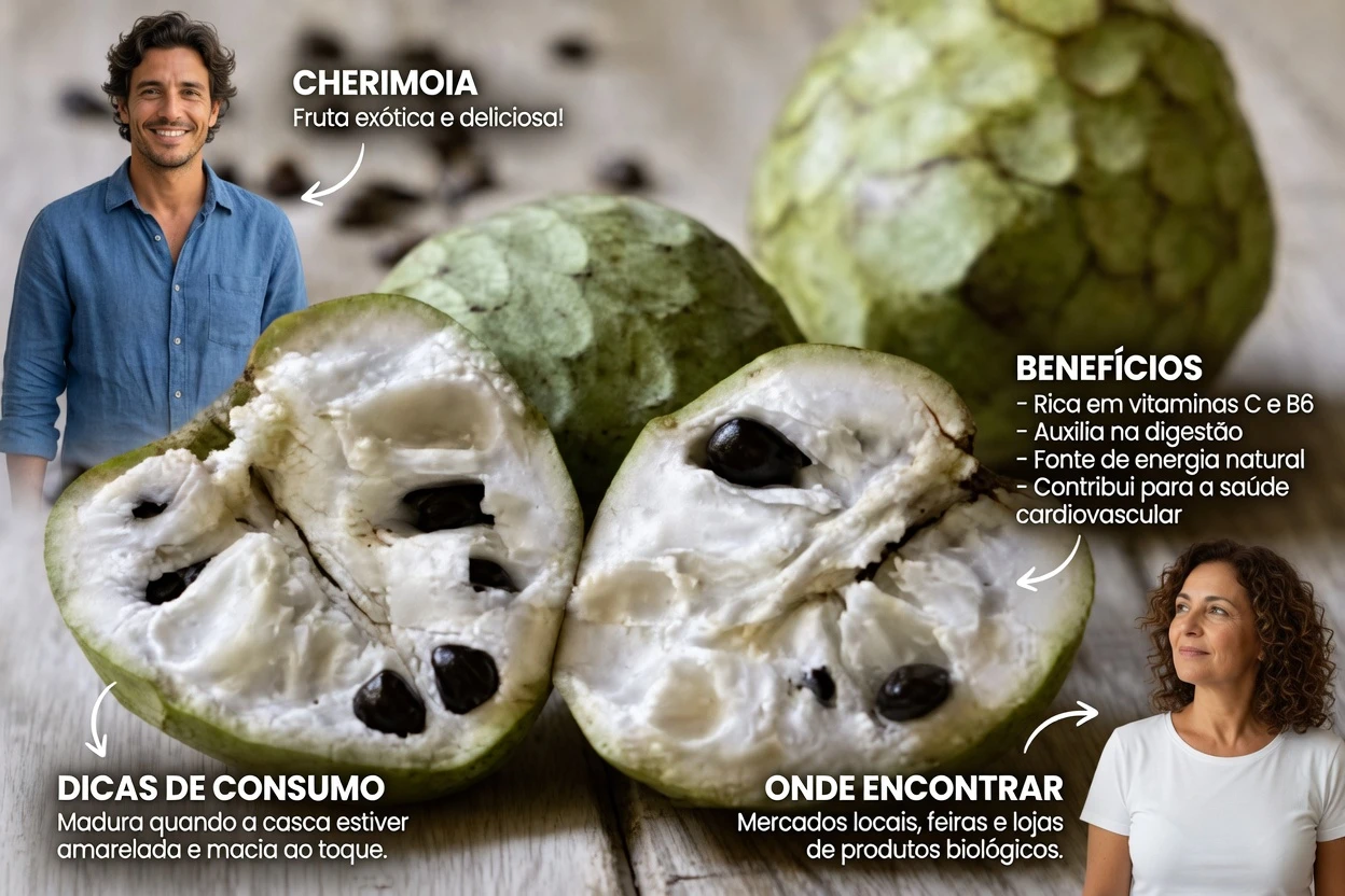 Cherimoia: 10 maneiras simples de adicionar esta fruta tropical rica em antioxidantes para melhorar o bem-estar dos idosos