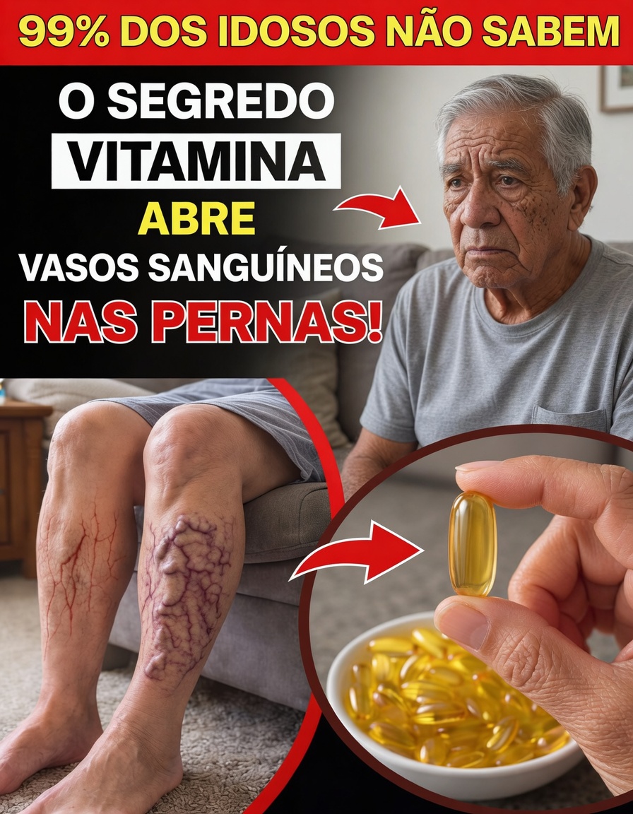 3 Vitaminas Poderosas Que Podem Ajudar a Fortalecer e Estabilizar as Pernas em Idosos Acima dos 60