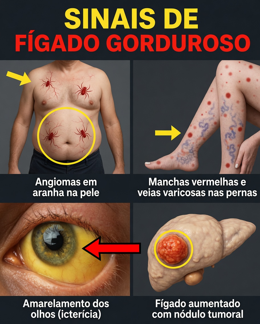10 Sinais Críticos de Doença Hepática Gordurosa que Você Não Deve Ignorar