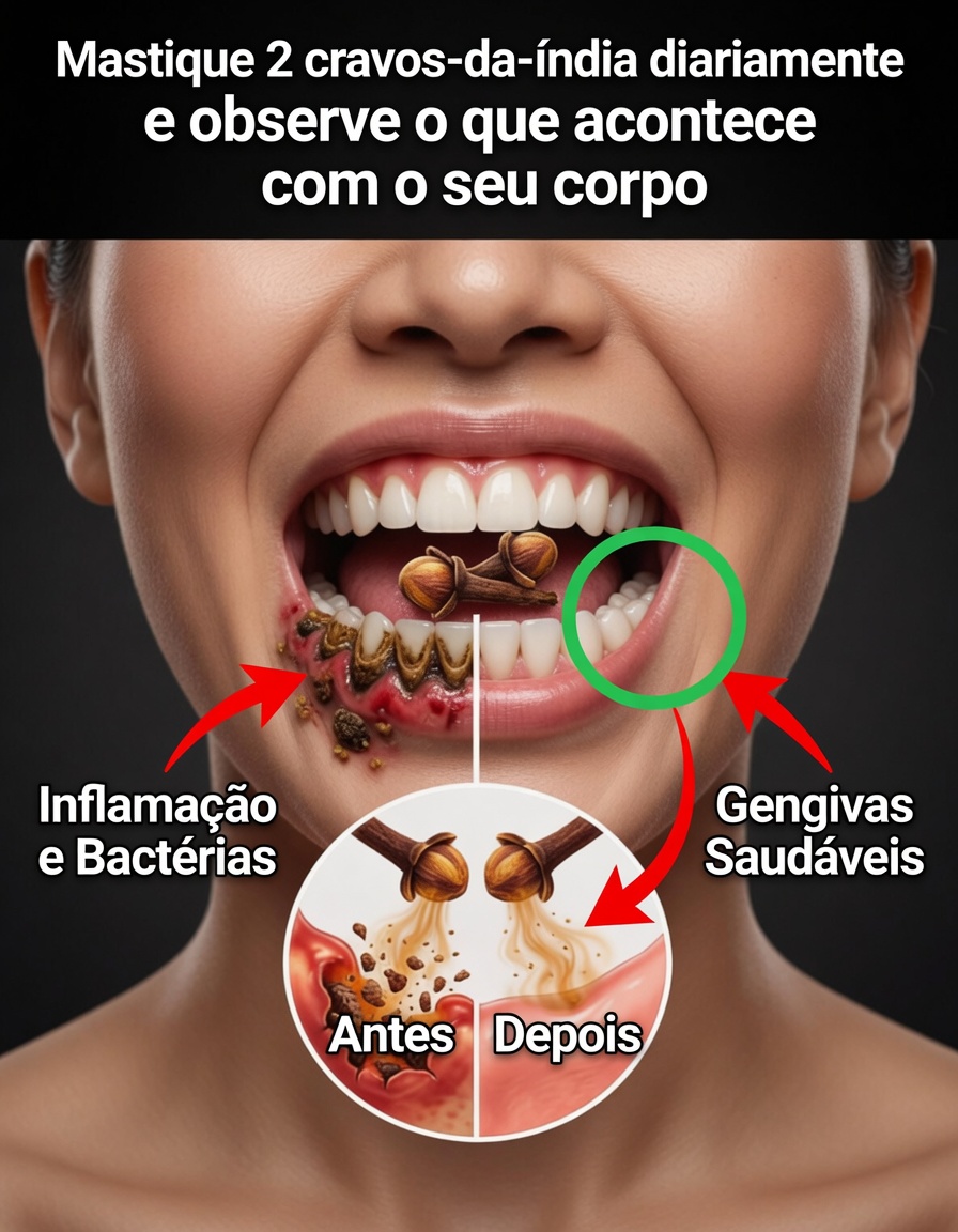 Descubra o que acontece quando você mastiga 2 cravos-da-índia todos os dias