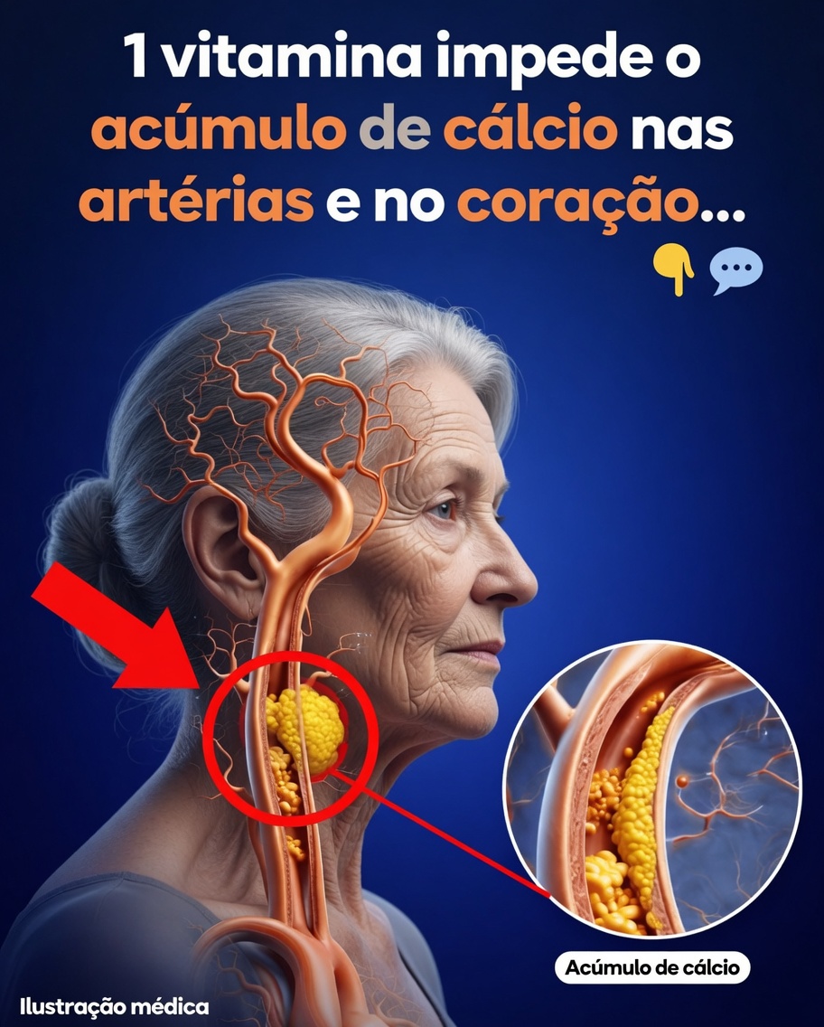 1 Vitamina Impede o Acúmulo de Cálcio nas Artérias e no Coração